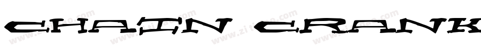 Chain Crank字体转换